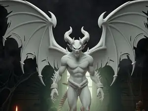 Il Demone sospeso-The Bound abyss Demon