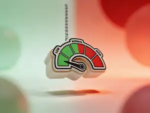 Cortisol Meter Level Fidget Clicker