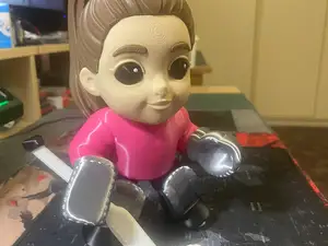 Ice Hockey Goalie "Denise": The Cute Puck Stopper