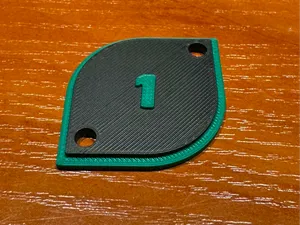 Romboid Stylized Numbers (1-15)