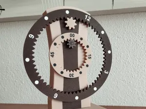 Hanging Gear Clock