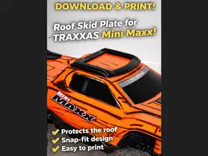 Traxxas Mini Maxx Roof Skid Plate –  Protection