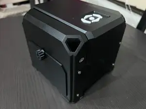 Laser engraver side cover