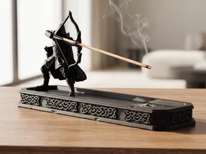 Archer Incense Holder – Fantasy Ash Catcher #024