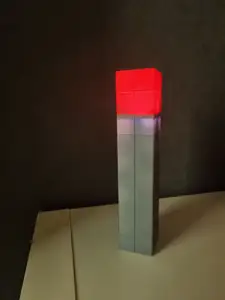 Minecraft torch - vase mode