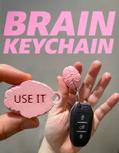 BRAIN KEYCHAIN