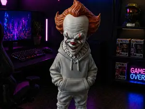 Urban Pennywise the Clown from IT Horror Movie