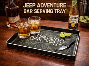 Jeep Adventure Serving and EDC tray