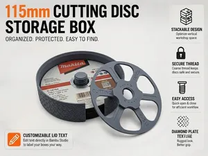 115mm (4.5 inch) Cutting Disc Storage Box
