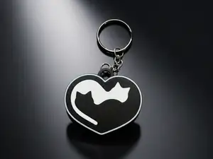 cat keychain