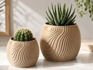 The Wooden Planter| 2 Versions | 75 & 100mm