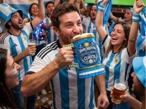 Parche Beer Chop Argentina La Cuarta Mundial 2026