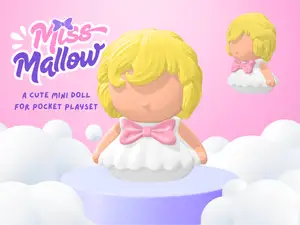 Mini Doll – Compatible with Pocket Playset