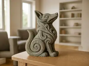 Tribal wolf - without supports