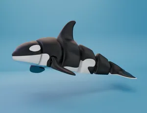 Articulated Orca (singlecolor and multicolor)