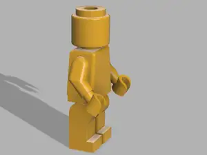 Custom Brick Minifigure – Customisable & Movable
