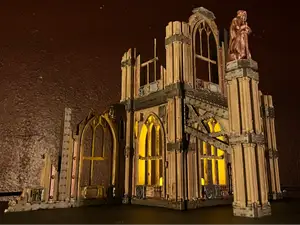 Wargame Terrain Imperial Building Ruin One