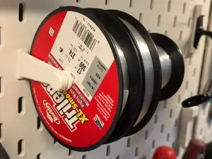 Fishing Line Spool Holder for IKEA SKADIS