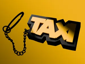 "TAXI" Keychain – Pop Style, Urban Energy!