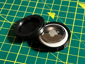 Airtag holder for bike frame