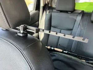 Angelrutenhalter für Autokopfstütze verstärkt