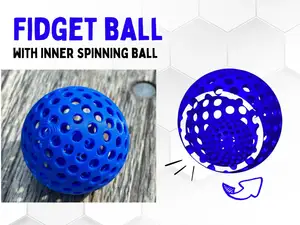 Ball in ball fidget