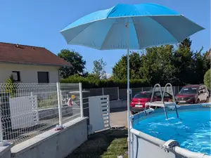 Sunshade holder for Intex, Bestway pool (& others)