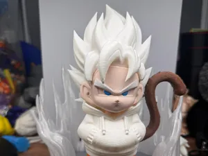 urban goku super saiyan with tail/ ams / no ams