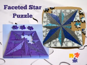 Faceted Star Puzzle