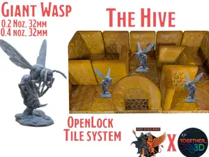 Giant Wasp - MGM Print-Ready Mini