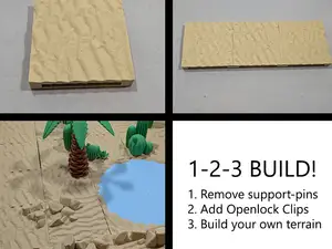 Sand tile (OpenLOCK system)