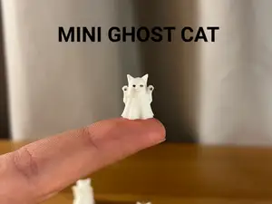 Mini Ghost Cat