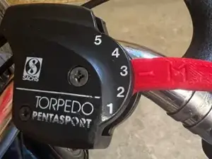 Sachs Torpedo Pentasport 5 Gang Schalthebel/Griff