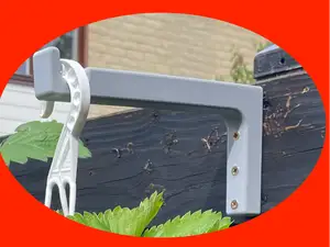 Fence Plant Hanger / Bracket | Hanging Pot Bracket