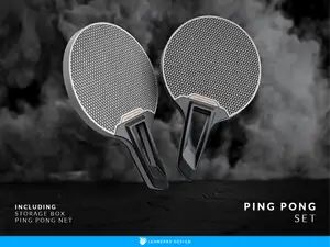 Ping Pong Set - Fun, Stylish, and Customizable