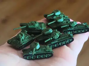 Small T34 Soviet medium tanks