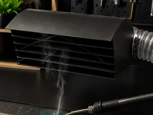Soldering fume extraction hood 50mm