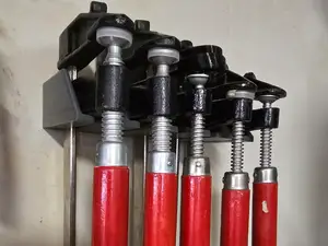 F Clamps wall mount