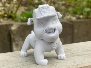 Paw Patrol Rubble Yellow Dog