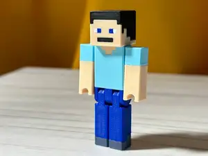 Minecraft Steve Articulated
