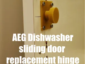 AEG Dishwasher Sliding door Hinge replacement
