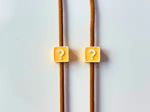 Mario Lucky Block Drawstring Beads