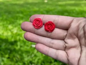 3D-модели сережек-помпонов для печати
