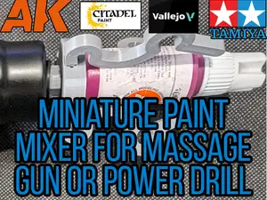 Universal Paint Mixer: For Drills & Massage Guns