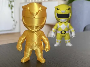 Yellow Power Ranger Chibi Style