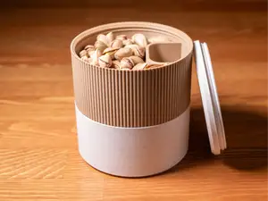 Pistachio Cup (Pistachio Bowl) - Ribbed