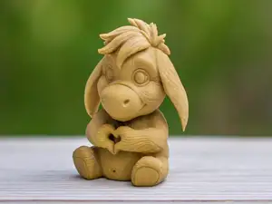 Der kleine Herz-Esel voller Zuneigung