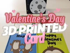 3D Printed Valentine's Day Cards - Mega Pack
