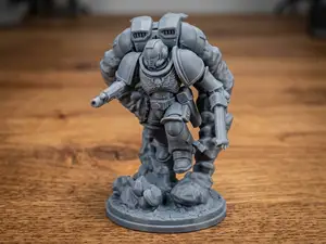 Jet-powered Armored Soldier