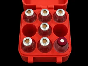 Compact 10ml insulin / peptide holder (9 vials)
